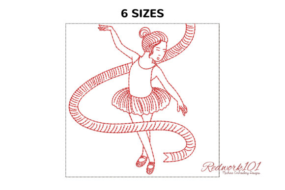 A Ballerina Embroidery Design I'd Actually Use