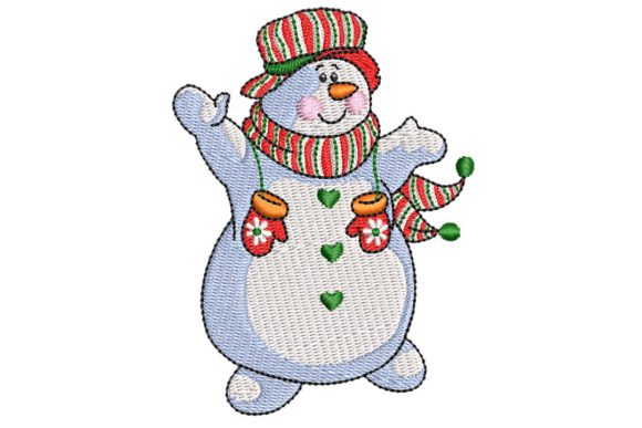 Charming Snowman Taa Daaa for Holiday Apparel
