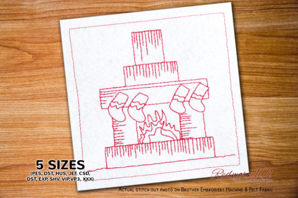 Christmas Heater Bluework: A Festive Embroidery Design