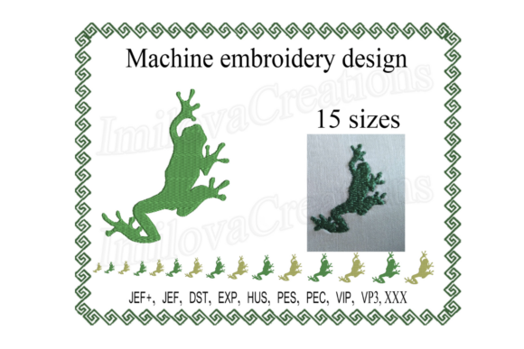 Frog Silhouette: A Charming Addition to Your Craft Fair