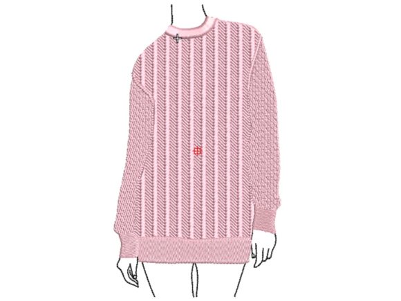 Long Sweater: A Versatile Embroidery Design