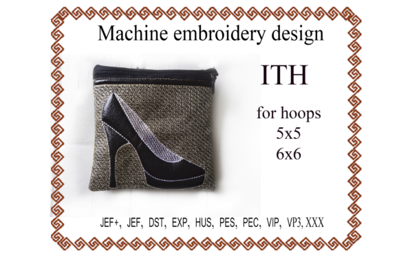 Shoe Zip Bag - in the Hoop: A Designer's Review